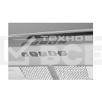 Вытяжка встраиваемая Kuppersberg Francesca 60, ширина 60 см, отвод/рециркуляция, 850 м3/час, электронное кнопочное управление, 3 скорости, светодиодное освещение 2х3,5 Вт, металлический жироулавливающий фильтр, 62 дБ, стальной, фото4