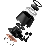 Система жидкостного охлаждения ID-Cooling FX360 TD ARGB Soc-AM5/AM4/1200/1700/1851 черный 4-pin 27.2dB Al+Cu LCD 350W Ret, фото4