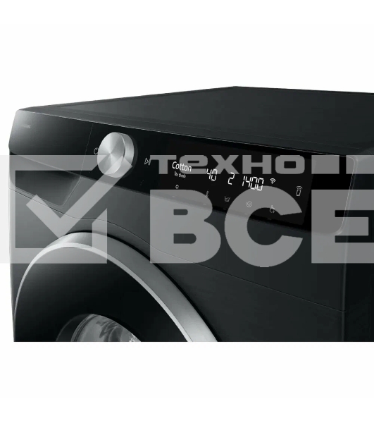 Стиральная машина Samsung WW90DG6G94LB черный, загрузка фронтальная 9 кг, 1400 об/мин, класс: А+++