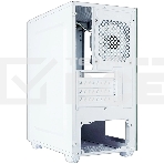 Компьютерный корпус Ginzzu CL660 mATX FAN 4*12FRGb передняя панель Решетка Белый, фото4