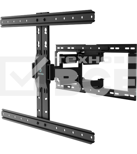 Кронштейн для телевизора ONKRON SM6 32'-90' наклонно-поворотный, черный