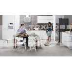 Холодильник Hansa FY418.3DFXC нержавеющая сталь трехкамерный 274/144л морозилка снизу, фото8