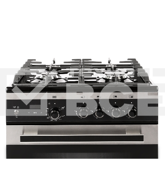 Плита газовая Gefest ПГ 6500-04 0169 черный, конфорок 4 шт, духовка 52 л, 60 см x 85 см x 60 см
