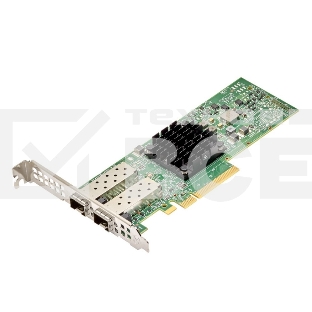Сетевой контроллер NetXtreme P210p BCM957412A4120AC 10Gb Dual Port SFP PCI-E LP SGL (BCM957412A4120AC) SGL NX-E Dual-Port 10GbE SFP+ Ethernet Adapter