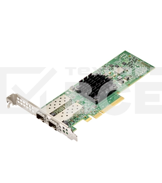 Сетевой контроллер NetXtreme P210p BCM957412A4120AC 10Gb Dual Port SFP PCI-E LP SGL (BCM957412A4120AC) SGL NX-E Dual-Port 10GbE SFP+ Ethernet Adapter