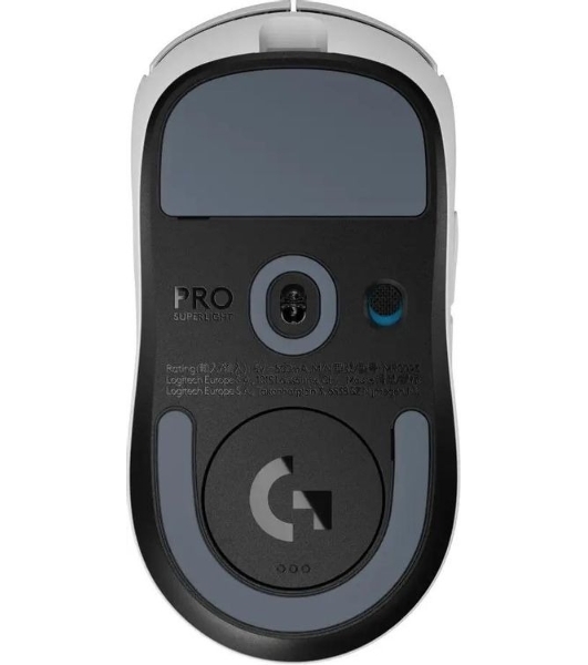 Мышь беспроводная Logitech G PRO X SUPERLIGHT 2 белый, 32000 dpi, радиоканал, USB, кнопки - 5