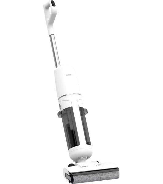 Пылесос моющий Candy CWND F1 белый/черный, питание от аккумулятора, 200 Вт, уборка влажная/сухая, пылесборник 0.52 л
