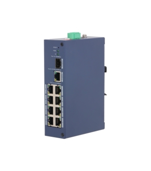 Коммутатор Dahua DH-CHS4110-8ET, 1×Комбо (1000BASE-T/SFP), управляемый