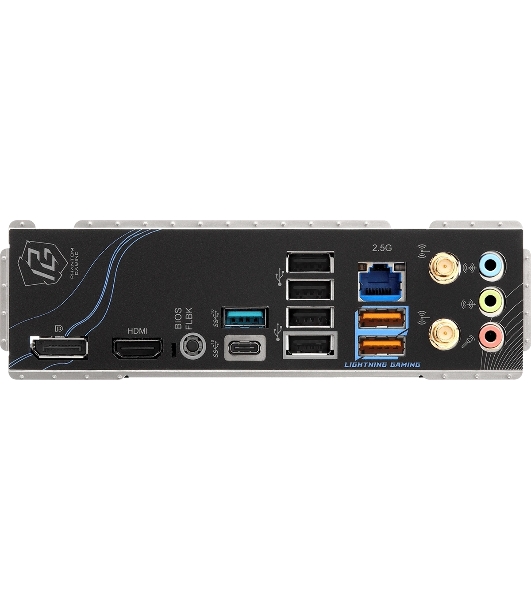 Материнская плата ASRock B850M Riptide WiFi, AM5, AMD B850, 4xDDR5, 4xSATA, 3xM.2, 1xPCIe 5.0 x16, 1xPCIe 4.0 x4, 1xHDMI, 1xDP, 1x2.5Gb LAN, Wi-Fi 7, Bluetooth 5.4, 1xUSB-C 10Gbps, 1xUSB-A 10Gbps, 2xUSB-A 5Gbps, 4xUSB-A 2.0, 3x3.5 мм, 7.1, mATX