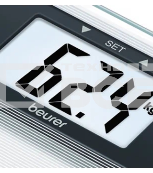 Весы напольные электронные Beurer BG13 макс.150кг серебристый