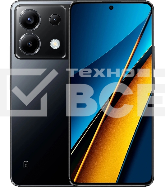 Смартфон POCO X6 5G, 8/256Gb, черный