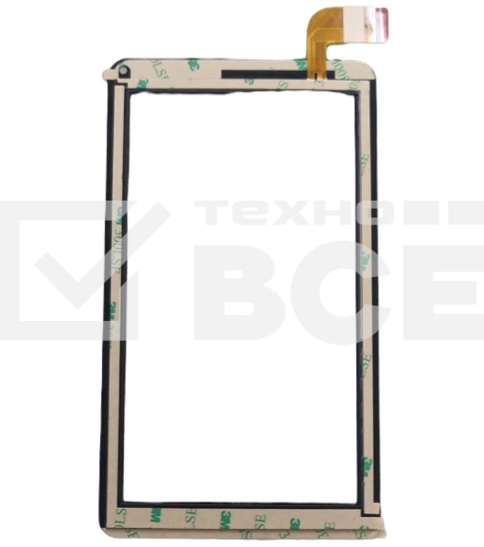 Сенсорное стекло (тачскрин) DEXP Ursus S380 3G, черное
