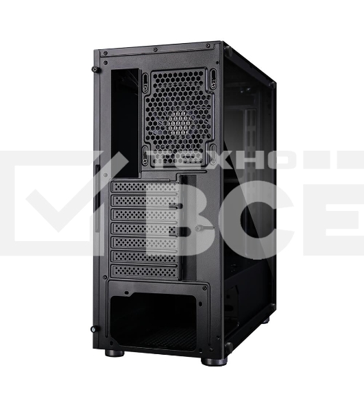 Компьютерный корпус ZALMAN R2 (3xUSB, 2xAudio, 20мм FAN, прозрачная стенка-закаленное стекло, ATX, без БП)