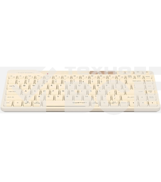 Клавиатура A4Tech Fstyler FBK26C AS беспроводная, USB, Bluetooth/Радиоканал, бежевый