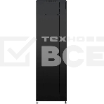 Шкаф коммутационный NTSS Премиум (NTSS-R42U6060GS-BL) напольный 42U 600x600мм пер.дв.стекл металл 900кг черный 510мм 86кг 1987мм IP20 сталь, фото2