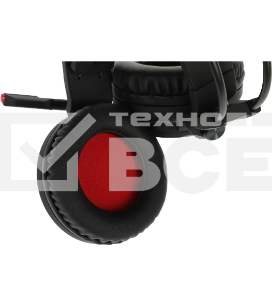 Наушники с микрофоном MSI DS502 черный 2м накладные USB оголовье (S37-0400120-SV1)