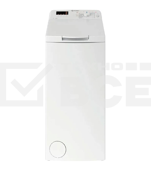 Стиральная машина Indesit BTW S72200 белый, загрузка вертикальная 7 кг, 1200 об/мин., класс: А