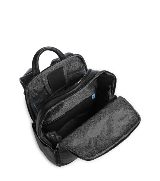 Рюкзак мужской Piquadro Black Square CA6501B3/N, кожа, черный