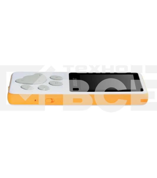 Плеер Hi-Fi Flash Digma S4 8Gb белый/оранжевый/1.8