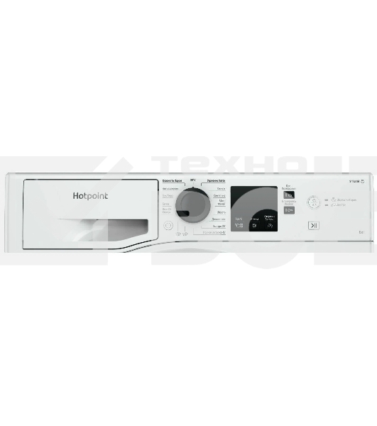 Стиральная машина Hotpoint NSS 6015 KV RU (869991644610) белый, загр. фронтальная макс.: 6 кг 1000 об/мин класс: А