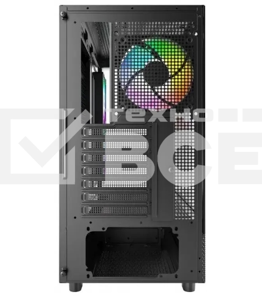 Компьютерный корпус Montech XR черный без БП ATX 3x120мм 2xUSB3.0 1xUSB3.1 audio bott PSU