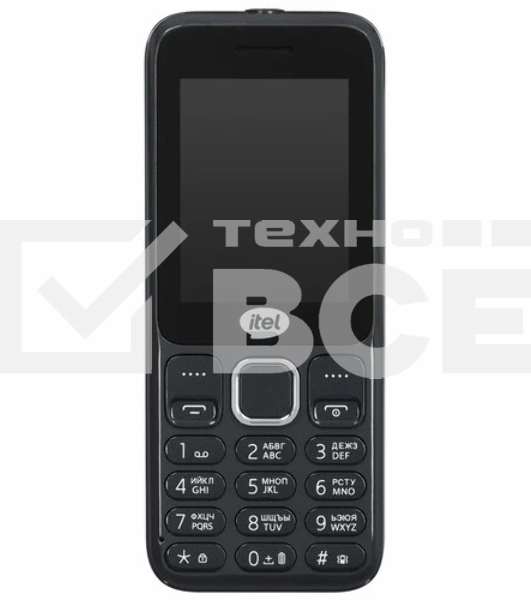 Мобильный телефон Itel P450 серый моноблок