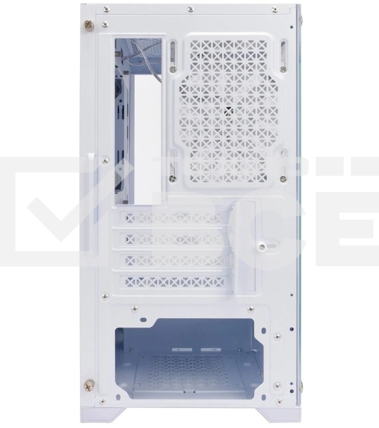 Компьютерный корпус 1STPLAYER MIKU Mi2 White / mATX / 3x120mm LED fans / Mi2-WH-3F1-W
