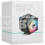 Кулер для процессора DEEPCOOL AG620 BK ARGB V2 черный 120мм алюминий+медь 1850rpm 29.4db 4-pin 260W 157мм, фото2