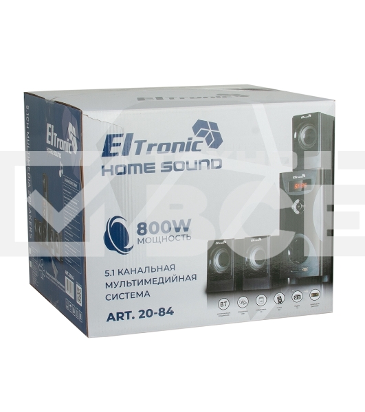 Акустическая система ELTRONIC (20-84) HOME SOUND черный