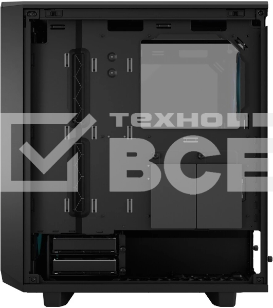Компьютерный корпус Fractal Design Meshify 2 Compact Lite RGb черный TG Light Tint/FD-C-MEL2C-05