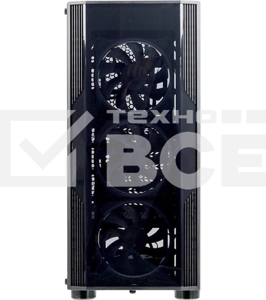 Компьютерный корпус Aerocool/Formula F-3401 (V1) черный без БП ATX 3x120мм 2xUSB 2.0 1xUSB 3.0 audio bott PSU