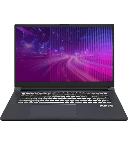 Ноутбук Osio CyberLine C170i-002 Core i5 12600H 16Gb SSD 512Gb NVIDIA GeForce RTX 4050 17.3' FHD (1920x1080) без ОС WiFi BT Cam