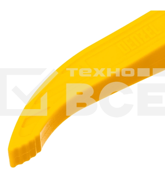 Струбцина клещеобразная Denzel удлиненная 50 х 80 мм двухкомпонентные рукоятки