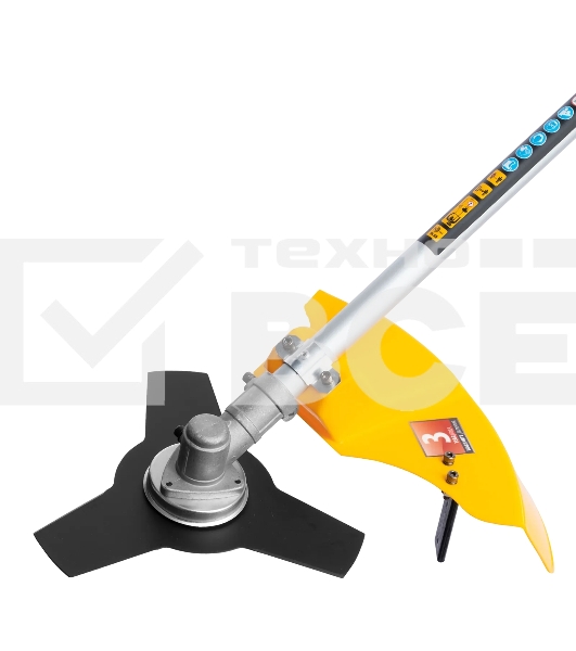 Триммер Denzel TE-1200 220В 1200Вт 7000об/мин Флески 2мм ширина реза 380мм