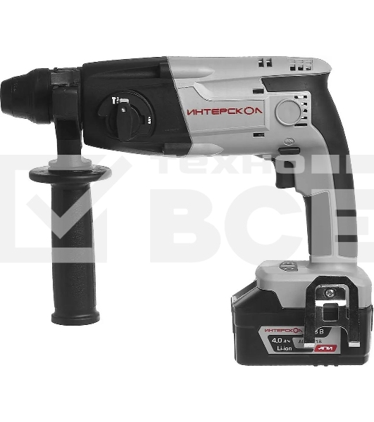 Перфоратор Интерскол ПА-18/18Л2 329.4.1.74 Li-ion, 1 аккум., 4А·ч, кейс
