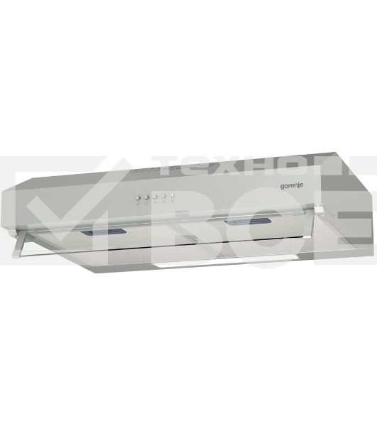 Вытяжка встраиваемая Gorenje WHU529EX/M нержавеющая сталь управление: кнопочное (1 мотор)
