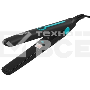 Выпрямитель для волос Energy EN-861 черный/зеленый, 18 мм, 220 °C, 1 режим