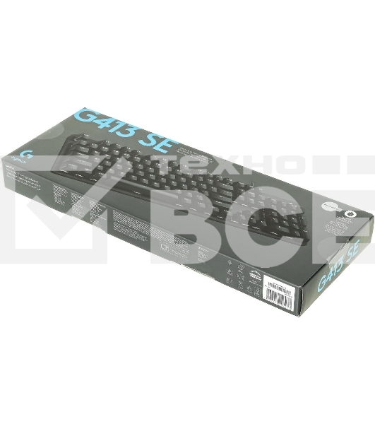 Клавиатура проводная Logitech Gaming Keyboard G413 SE Mechanical - RUS - USB - TACTILE SWITCH черный