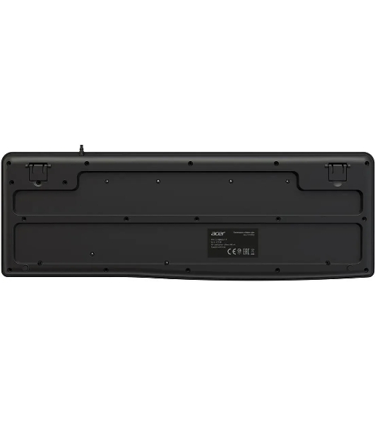 Клавиатура Acer OKW500 черный USB Multimedia (ZL.KBDEE.01T) кабель 1.8м