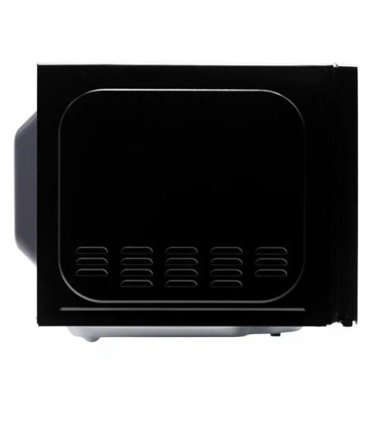 Микроволновая печь HOME HMM207BB черный, 20 л, 700 Вт, переключатели — поворотный механизм