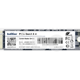 Накопитель SSD Indilinx 512Gb M.2 2280 NVME PCI-E (IND-4XN80S512GX)