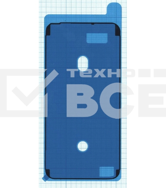 Водозащитная прокладка (проклейка) для iPhone 6s, черная