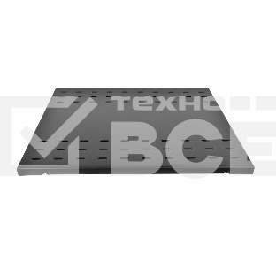 Полка усиленная для аккум. грузоподъёмностью 200 кг. глубина 620 мм черная