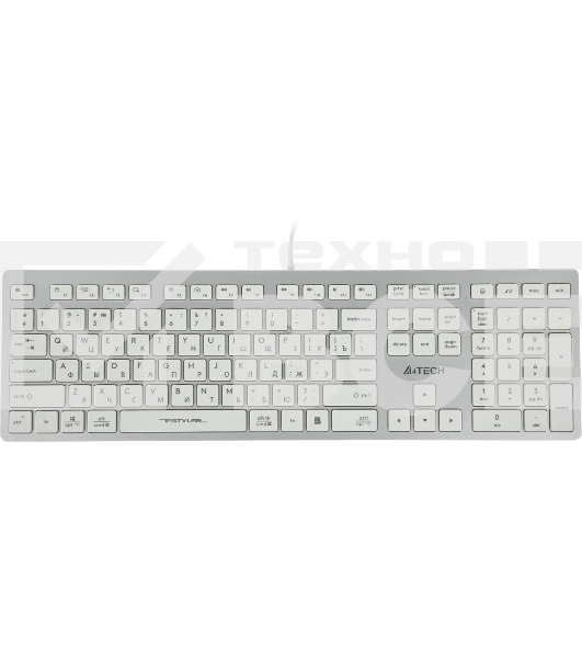 Клавиатура A4Tech Fstyler FX50 проводная, USB, белый