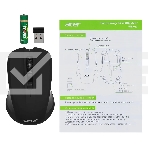 Мышь беспроводная Acer OMR010 черный, 1200 dpi, радиоканал, USB, кнопки - 3, фото11