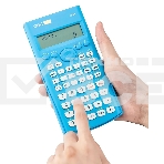 Калькулятор научный Deli E1710A/BLU синий 10+2-разр., фото5