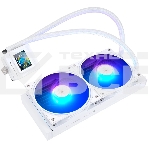 Водяное охлаждение для процессора Thermalright Frozen Warframe SE 240 ARGB White (240mm, LED temp., Black, ARGB/ Fans: 2x120mm, 70.84CFM, 29.8dBA, 2000RPM/ Pump height 59mm, Rad thickness 27mm/ S: 1851, 1700, 1200, 115X, AM5, AM4), фото13