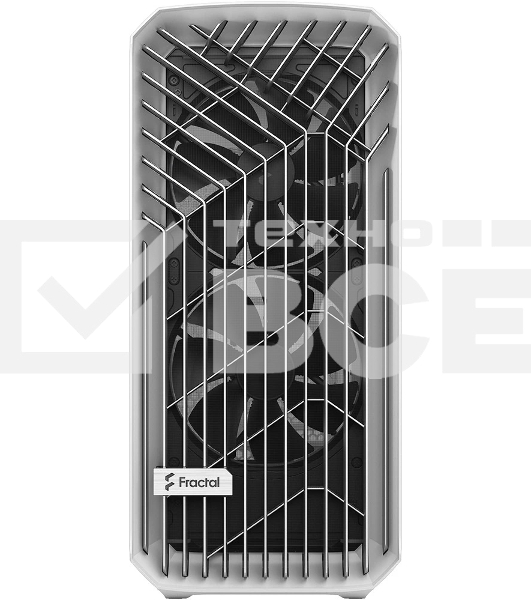 Компьютерный корпус Fractal Design Torrent белый TG Clear Tint / E-ATX, TG, 2x3.5, 4x2.5, 7xPCI, 1xUSB-C, 2xUSB 3.0 / 2x180мм, 3x140мм fans inc. / FD-C-TOR1A-03