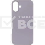 Чехол (клип-кейс) BoraSCO для Apple iPhone 16 Plus Microfiber Case лавандовый (73686), фото 1