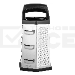 Терка LARA LR07-53 6 поверхностей, высота 23 см, нерж. сталь, нескользящее основание, ручка, фото 1